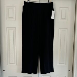 NWT Athleta Brooklyn Heights Wide Leg Pant in Black Size 14